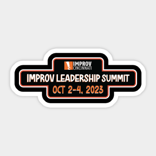 Improv Cincinnati - Improv Leadership Summit Sticker